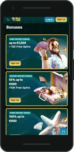 Slot Rize aanmelden